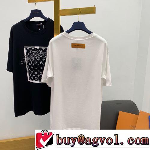 ルイ ヴィトンスーパーコピー 代引 2色可選 クールビズ 数に限りがある 半袖Tシャツ 2022春夏 レジャー
