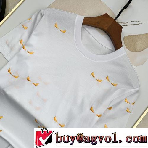 フェンディスーパーコピー 2022春夏 レジャー 半袖Tシャツ 体の運動機能を助け セール中 消臭抗菌効果がある