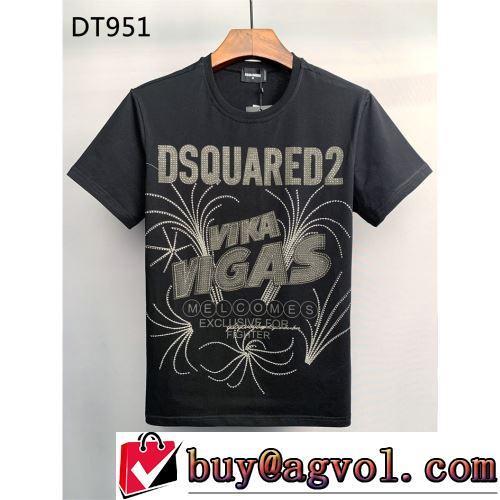 利便性に優れ ディースクエアードスーパーコピー 代引 2色可選 レジャー 半袖Tシャツ 2022春夏 スタイリッシュな印象
