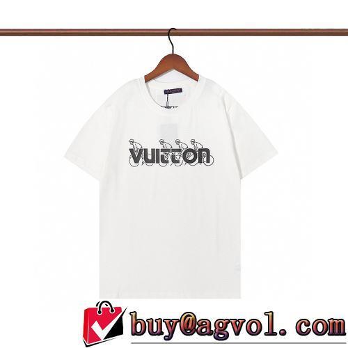 LOUIS VUITTONコピー ブランド 半袖Tシャツ 流通限定モデル 2色可選 気軽にカジュアルに使える 2022春夏