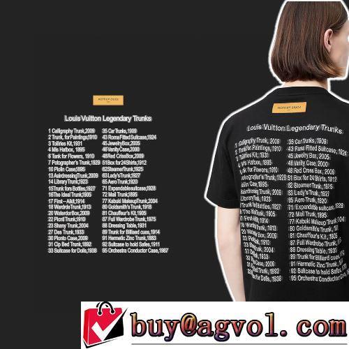 デザイン性の高い 2022春夏 選べる極上 半袖Tシャツ 収縮性のある LOUIS VUITTONスーパーコピー 代引