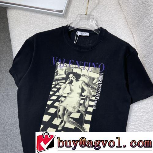 2022春夏 レジャー 消臭抗菌効果がある 半袖Tシャツ 耐久性のある ヴァレンティノコピー