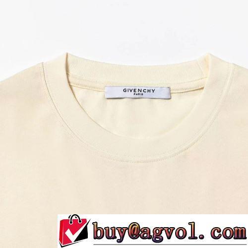 GIVENCHY偽物ブランド 2022春夏 上品に着こなせ 2色可選 半袖Tシャツ 自然な肌触り ラウンドネック