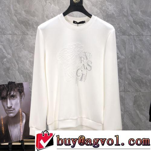 プルオーバーパーカー 2022新作 綿/コットン VERSACEコピー 存在感のある 2色可選 超目玉