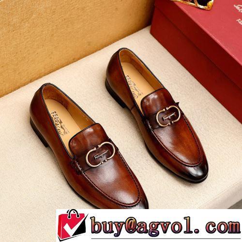 3色可選 人気販売中 2022新作 大人の雰囲気抜群 ローファー FERRAGAMOスーパーコピー