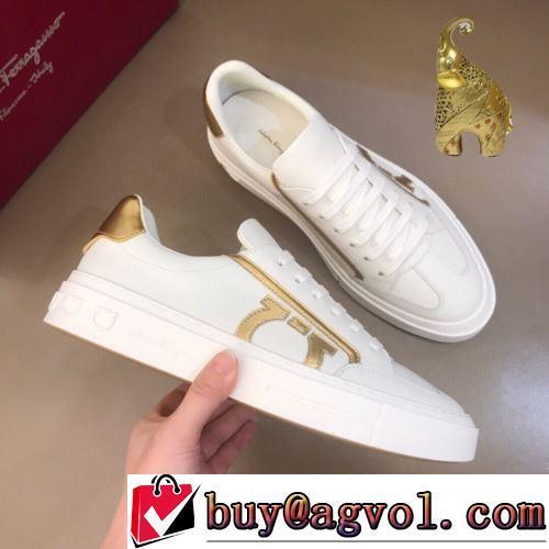 魅力ファッション 2色可選 2022新作 軽い履き心地 FERRAGAMOスーパーコピー 激安 フラットシューズ