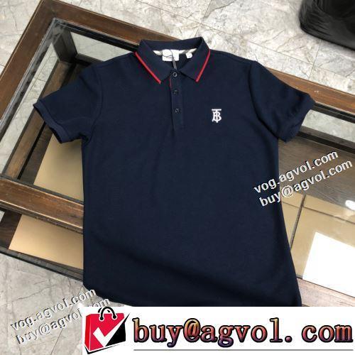 カジュアル 半袖Tシャツ バーバリーブランドスーパーコピー 2022春夏 ランキング商品 2色可選 着心地満点