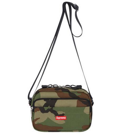 シンプルなデザイン　Supreme 15SS Shoulder Bag 1000 Denier Cordura 収納性のあるショルダーバッグ.