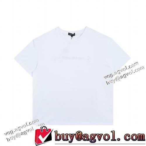 4色可選 半袖Tシャツ クロムハーツブランド 偽物 通販 海外セレブ定番愛用 吸汗性に優れ 2022春夏