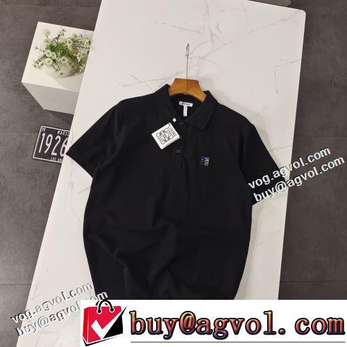 半袖Tシャツ ロエベブランドコピー 2022春夏 追跡付/関税無 4色可選 高品質 通気性に優れた 