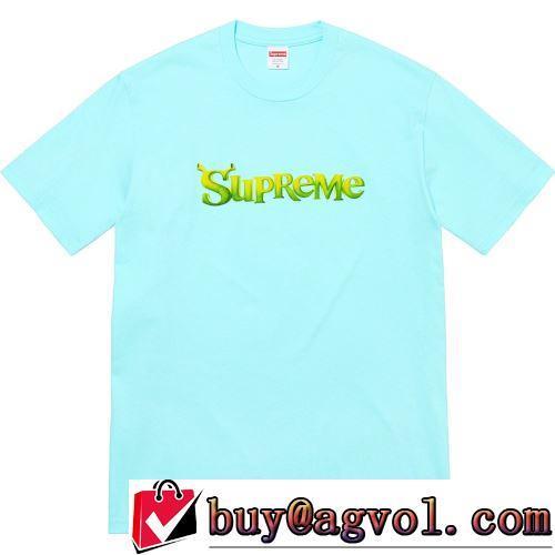 存在感のある 4色可選 半袖Tシャツ 自分らしいスタイリング Supreme 21fw Shrek Tee 着回し度抜群 シュプリームスーパーコピー 2022春夏