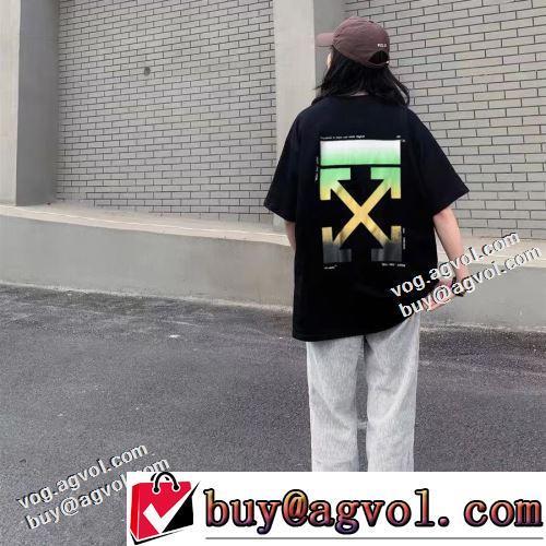 着心地満点 2022春夏 OFF-WHITE オフホワイトスーパーコピー 主役になる存在感 流行に関係なく長年愛用できる 半袖Tシャツ