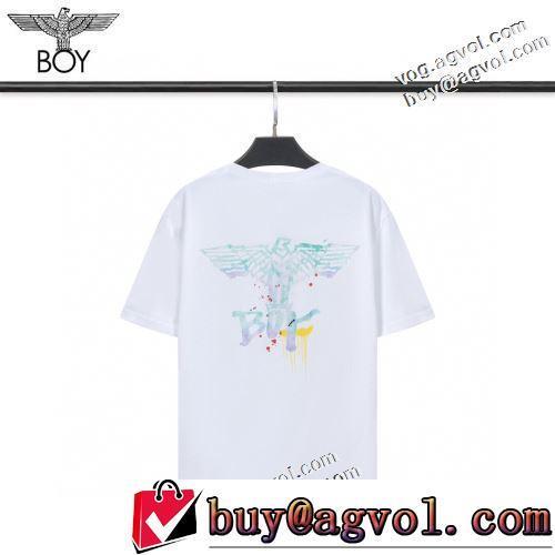2022春夏 2色可選 通気性に優れた 今からの季節にピッタリ！吸汗速乾 半袖Tシャツ 着回し度抜群 ボーイロンドンコピー