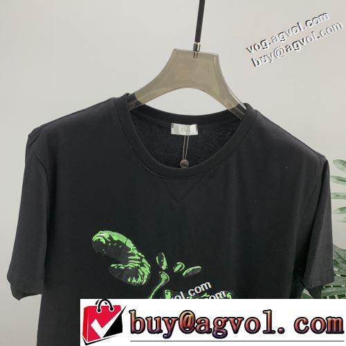 半袖Tシャツ ランキング商品 2022春夏 高品質 2色可選 ラウンドネック カジュアル 着心地満点 DIORブランドスーパーコピー