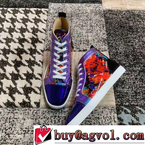 ファッション 人気 オリジナル レースアップシューズ CHRISTIAN LOUBOUTINスーパーコピー 激安 ハイトップシューズ 履き心地抜群 2022新作 着用 男女兼用