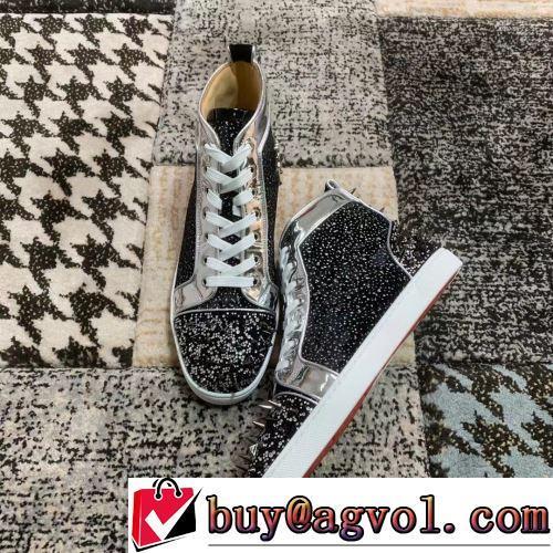 最安値に挑戦 ハイトップシューズ 2022新作 CHRISTIAN LOUBOUTINブランド コピー オリジナル 
