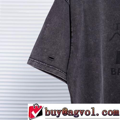 半袖Tシャツ ユーズド加工 人気販売中 2022春夏 優しいフィット感 シンプル スーパーコピー