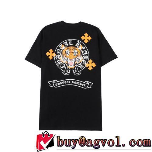 クロムハーツコピーブランド 頑丈な素材 2022春夏 お洒落に魅せる 半袖Tシャツ 2色可選 上品な輝きを放つ形
