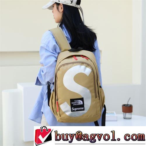 シュプリームスーパーコピー バックパック 今買い◎得 2022春夏 ダブルファスナー使用 多色選択可