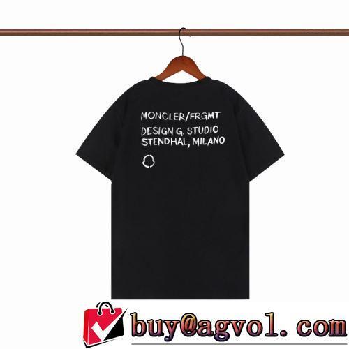 快適な着心地 半袖Tシャツ 吸汗性に優れ モンクレールブランドスーパーコピー 2022春夏 おしゃれに絶大な人気の 2色可選