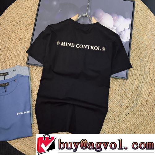 2022春夏 収縮性のある 半袖Tシャツ 吸汗性に優れ モンクレールスーパーコピー 選べる極上 3色可選 快適