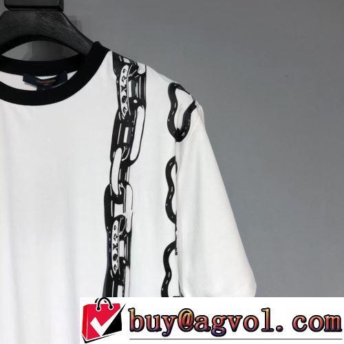 ルイ ヴィトンコピー ブランド 通気性に優れた 半袖Tシャツ 落ち着いた感覚 しわになりにくい 2022春夏 2色可選
