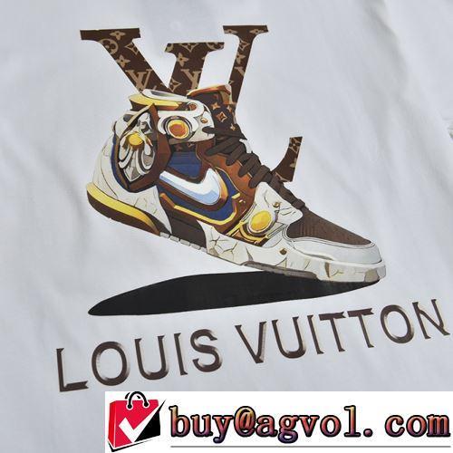 優しいフィット感 2022春夏 ルイ ヴィトンスーパーコピー 使い勝手抜群 半袖Tシャツ お洒落に魅せる