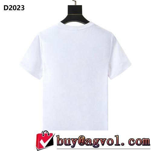 デザイン性の高い 柔らかい手触り DSQUARED2コピー ブランド 2色可選 Tシャツ 大絶賛の履き心地! 2022春夏