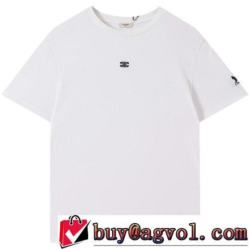コスパ最高のプライス 2022春夏 CELINEスーパーコピー 激安 3色可選 Tシャツ バリエーションに富む カジュアル 乾きやすい