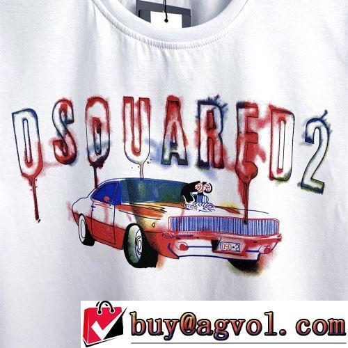 機能性も備えたアイテム DSQUARED2スーパーコピー 激安 2022春夏 Tシャツ 2色可選 お洒落に魅せる