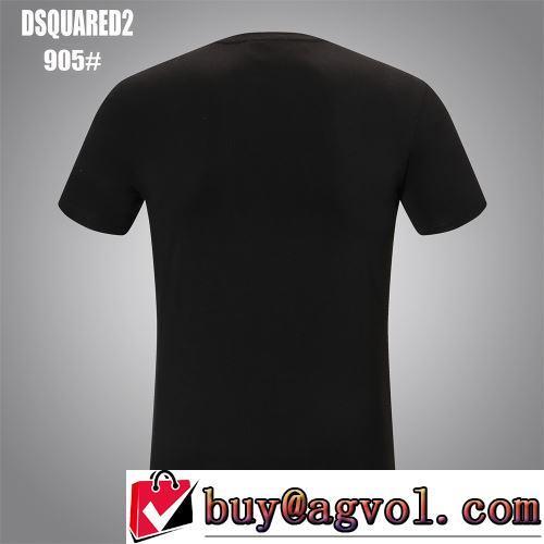 Tシャツ 縦には伸びにくい 2色可選 ディースクエアードコピー 2022春夏 細身のシルエット もっとも高い人気を誇る