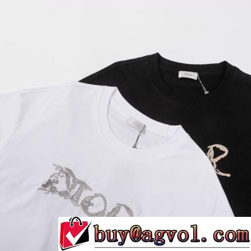 2022春夏 カジュアル 2色可選 半袖Tシャツ 売れ筋のいい 着回し度抜群 ディオールスーパーコピー