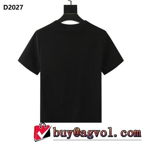 バリエーションに富む 半袖Tシャツ 期間限定開催! 2色可選 DSQUARED2コピー 快適な着心地 2022春夏 しわになりにくい
