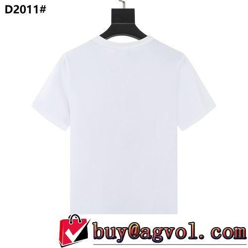 2022春夏 半袖Tシャツ 人気販売中 フォトプリント 2色可選 吸汗性に優れ DSQUARED2ブランド 偽物 通販