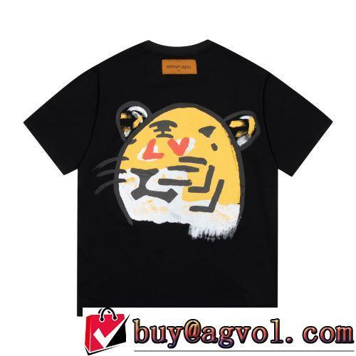 2022春夏 半袖Tシャツ 2色可選 デザイン性の高い 絶大な人気を誇る ルイ ヴィトンスーパーコピー 履き心地バツグン