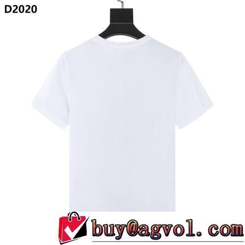 半袖Tシャツ 2色可選 一番人気の新作はこれ プリント 2022春夏 ディースクエアードスーパーコピー 激安 流行に関係なく長年愛用できる