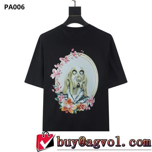 ラックスした雰囲気 Palm Angels コピーブランド 快適 2022春夏 半袖Tシャツ 海外セレブ愛用 2色可選