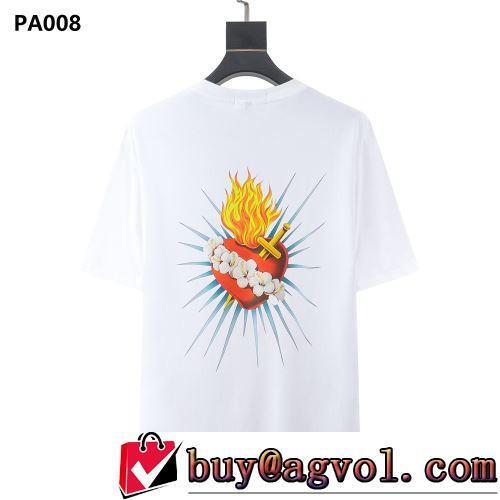 チノパン 狙える優秀アイテム Palm Angels ブランドコピー 2022春夏 半袖Tシャツ 2色可選 体の運動機能を助け