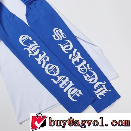 クロムハーツブランド 偽物 通販 ラックスした雰囲気 【新アイテム】 優しいフィット感 長袖Tシャツ 2022新作