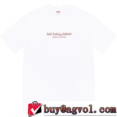 デザイン性の高い 大注目！ 半袖Tシャツ 肌に馴染みやすい 2色可選 シュプリームブランド 偽物 通販 2022春夏