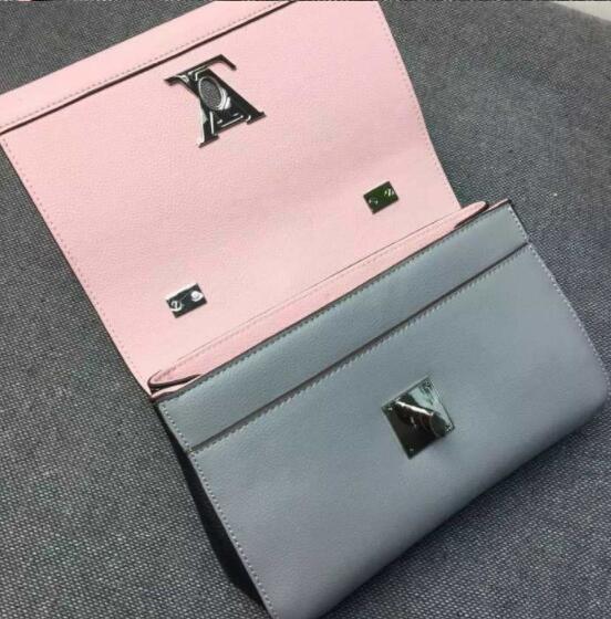 エレガンス ルイヴィトンレディースバッグ LV ショルダーバッグ チェーンストラップ ピンク