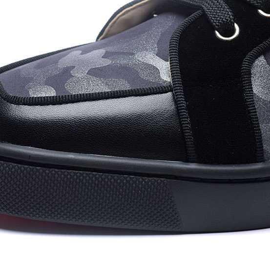2018年春夏新作クリスチャンルブタンスニーカーコピーCHRISTIAN LOUBOUTIN人気激売れハイカットメンズシューズレザー