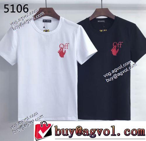 2021 著名人の着用 OFF-WHITE オフホワイト Tシャツ/半袖コピー VOG コピー 流行に関係なく長年愛用できる 柔らかい手触り