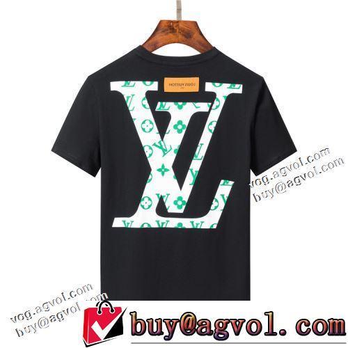 半袖Tシャツ 3色可選 レジャー 自然な肌触り ファション性の高い 体の運動機能を助け ルイ ヴィトン偽物ブランド 2022春夏