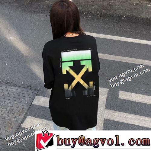 着心地満点 2022春夏 OFF-WHITE オフホワイトスーパーコピー 主役になる存在感 流行に関係なく長年愛用できる 半袖Tシャツ