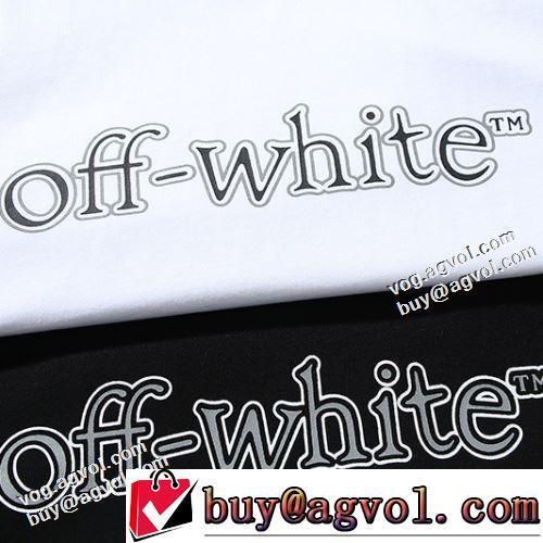 2色可選 お買い得品 2022新作 OFF-WHITE オフホワイトブランド コピー 半袖Tシャツ 高品質 着心地満点
