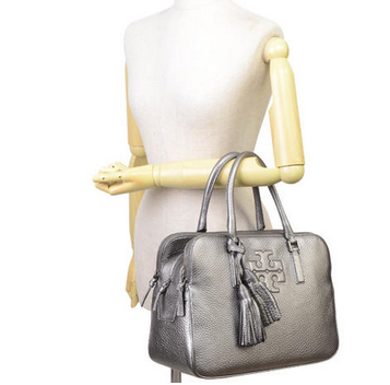 2016最新作★TORY BURCH トリーバーチ トート ガンメタル レザー