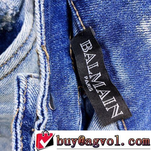 追跡付/関税無 テーパードデニムパンツ 絶妙なルーズ感 こだわりのオリジナルデニム 耐久性に優れ 2022新作 BALMAINブランドコピー