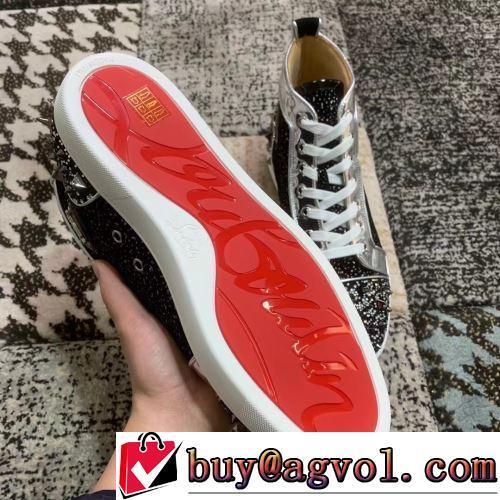 最安値に挑戦 ハイトップシューズ 2022新作 CHRISTIAN LOUBOUTINブランド コピー オリジナル 