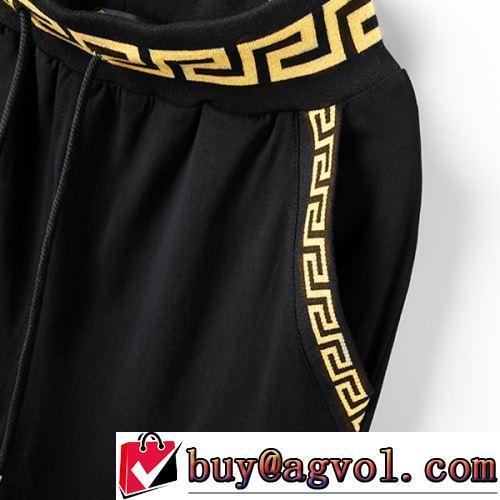 セットアップ上下 2色可選 レジャー 刺繍加工 2022春夏 高級感ある 吸汗性に優れ ヴェルサーチコピーブランド